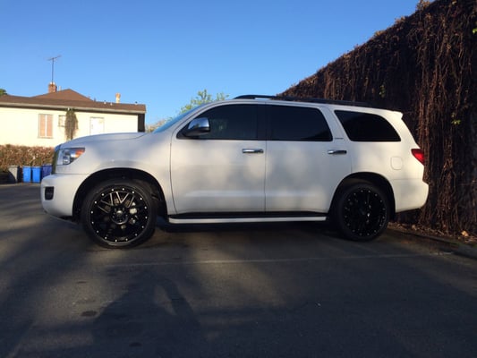 Photo of Auto Options Tires - Berkeley, CA, US. Got a new set of XD820 rims and Pirelli tires.