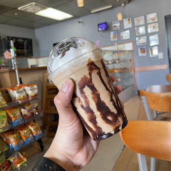 Señor Bagels & More - Mocha Frappe (TikTok: @justandyvu) - Bagels Near Me - Stanton, California