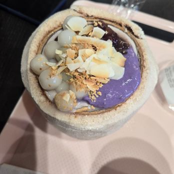 Coconut Paradise - Coconut special, taro & red bean has coconut pudding stuff inside and you can actually scrap off and eat the young coconut flesh. - Desserts Near Me - Carrollton, Texas Coconut Paradise - Coconut special, taro & red bean has coconut pudding stuff inside and you can actually scrap off and eat the young coconut flesh. - Desserts Near Me - Carrollton, Texas