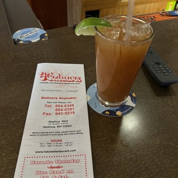 Haluwa - Nice Mai Tai here. I'm so happy this place is open again. - Chinese Near Me - Nashua, New Hampshire
