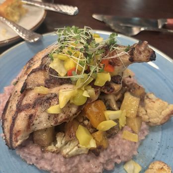 Grace & Grit - Pan roasted chicken - Southern Near Me - Mount Pleasant, South Carolina Grace & Grit - Pan roasted chicken - Southern Near Me - Mount Pleasant, South Carolina