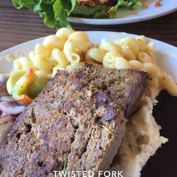 Twisted Fork Grill and Bar - The meatloaf and Smoked Gouda Mac ' n Cheese is stellar! - American Near Me - Omaha, Nebraska