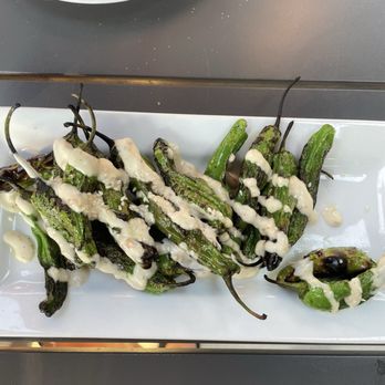 Union House Cedarburg - Grilled shishito peppers with aoli - Tapas/Small Plates Near Me - Cedarburg, Wisconsin