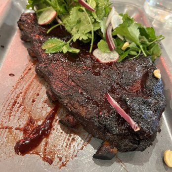 Hildee's Dine-Inn - 1/2 Rack of ribs with beets glazed - Southern Near Me - Wimberley, Texas Hildee's Dine-Inn - 1/2 Rack of ribs with beets glazed - Southern Near Me - Wimberley, Texas
