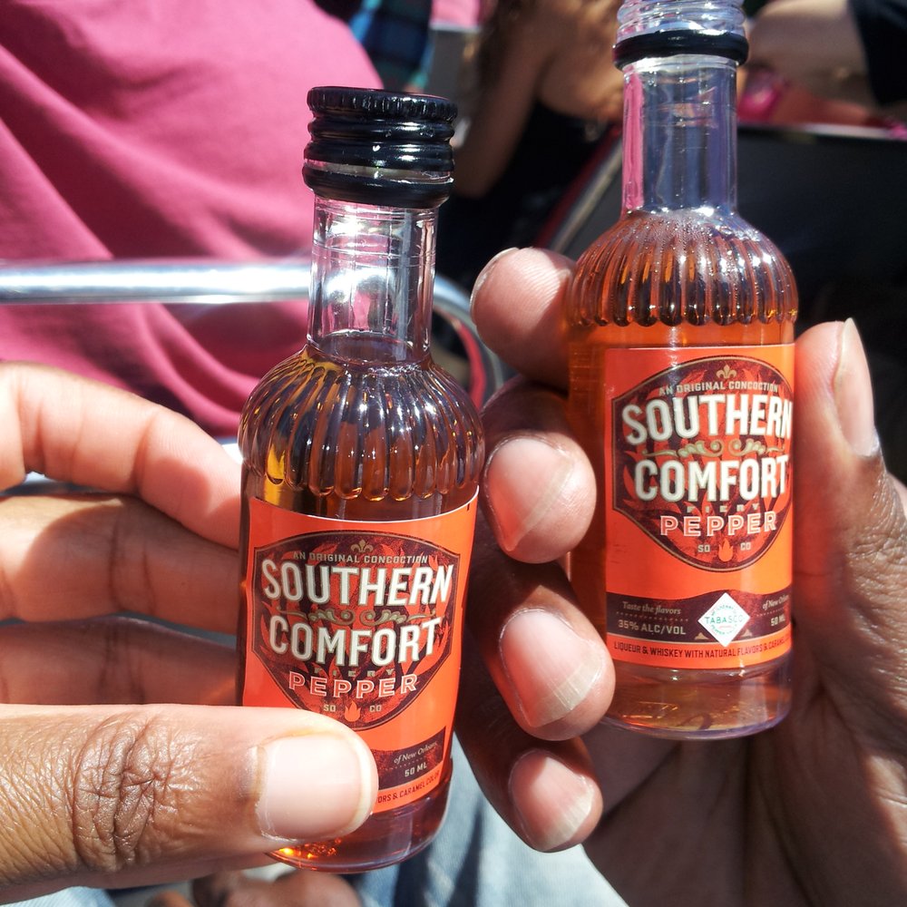 Big Red Bus - Put your tiny bottles up! - Tours Near Me