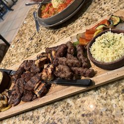 Balkan Restaurant - Mixed Grill Platter with side of Rice