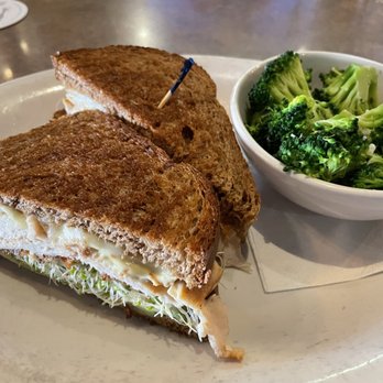 Sahm's Place - Malibu Melt with broccoli - American Near Me - Indianapolis, Indiana Sahm's Place - Malibu Melt with broccoli - American Near Me - Indianapolis, Indiana