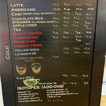 Corter Coffee Roasters - Menu 2026 - Coffee Roasteries Near Me - Colorado Springs, Colorado