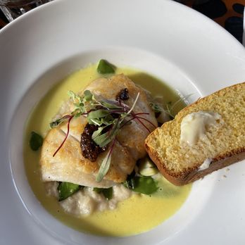 Blue Heaven - Grouper special, everything served with cornbread! - Breakfast & Brunch Near Me - Key West, Florida