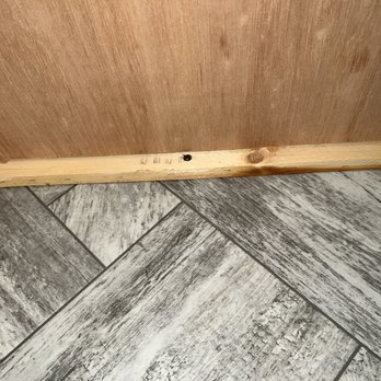 Giant RV - Montclair - Water leaking out from somewhere in the wall of the trailer and under the cabinetry - RV Dealers Near Me - Montclair, California