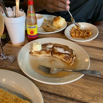 Two Eggs - Fish & Grit Fish & Pancake with Fried Green Tomate - Breakfast & Brunch Near Me - Conyers, Georgia Two Eggs - Fish & Grit Fish & Pancake with Fried Green Tomate - Breakfast & Brunch Near Me - Conyers, Georgia