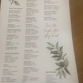 Park 82 - Menu - American Near Me - Atlanta, Georgia Park 82 - Menu - American Near Me - Atlanta, Georgia
