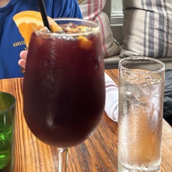 Satis Bistro - House red sangria - Wine Bars Near Me - Jersey City, New Jersey