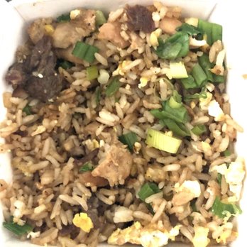 Egg Roll Kitchen - combination fried rice beef chicken pork shrimp - Chinese Near Me - Oakland, California