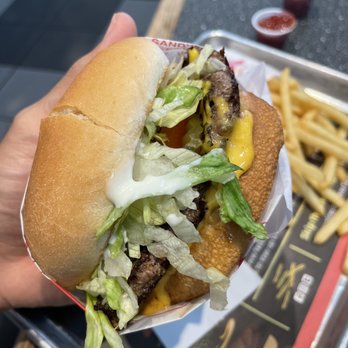 Fatburger - Good burger but the buns are a tad dry! - Burgers Near Me - West Hollywood, California