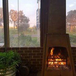Piknik - A fireplace to keep you cosy on a cold day. Image credit: Piknik