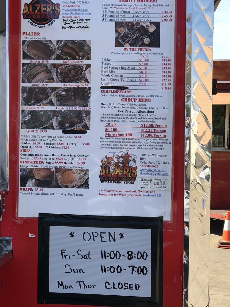 alzers bbq