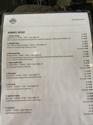 Menu photo 7 Alematic Artisan Ales Dayton, OH Menu photo 7 Alematic Artisan Ales Dayton, OH