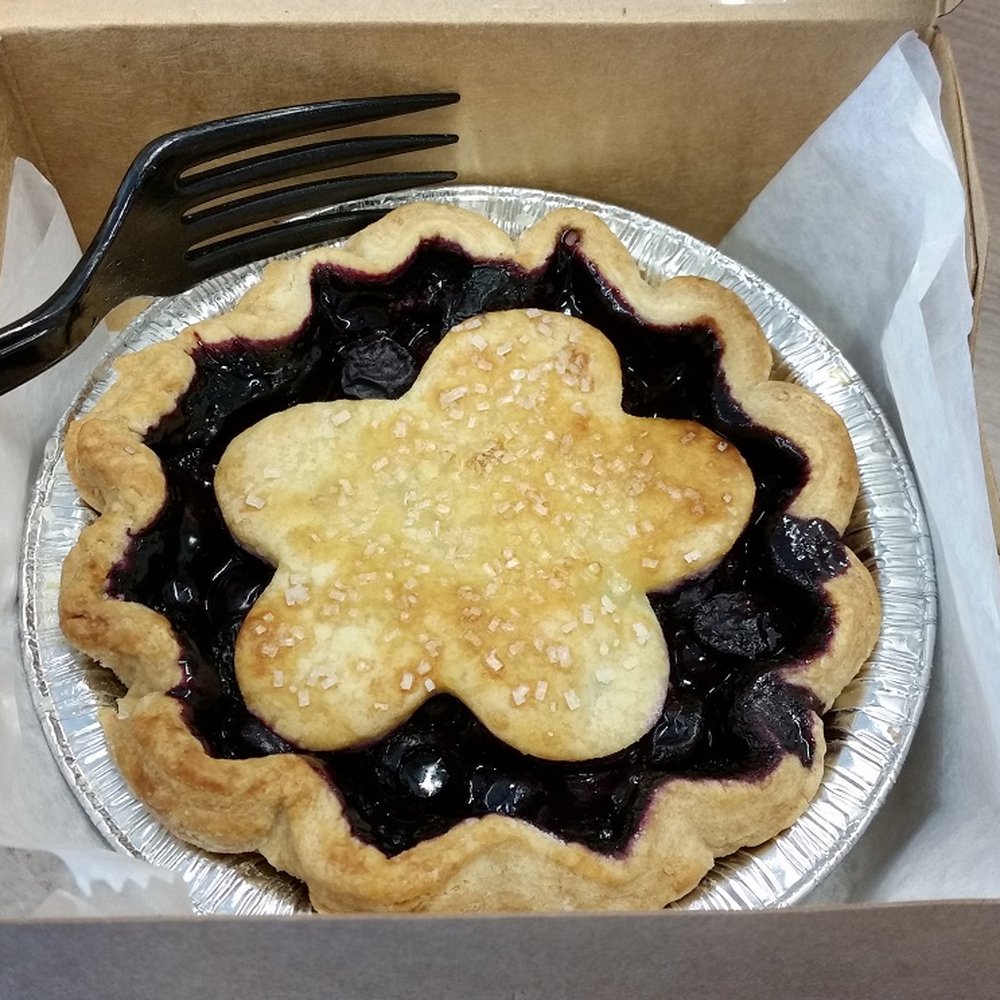 Individual Blueberry Lime pie Individual Blueberry Lime pie