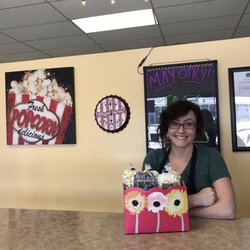 Popcorn Colonel - This is the person who helped me! She just donated nine inches of her previously long locks to Locks of Love.