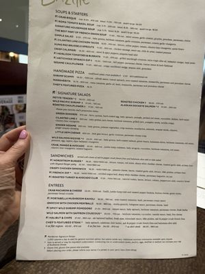 Menu photo 8 Bazille at Nordstrom Boca Raton, FL