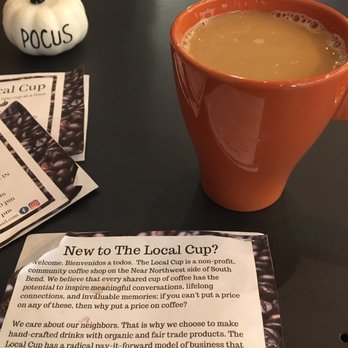 The Local Cup - My latte and the introduction of the coffee shop - Coffee & Tea Near Me - South Bend, Indiana