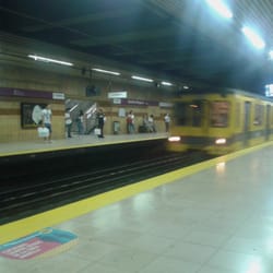 Estación Medalla Milagrosa Línea E - La llegada del subte