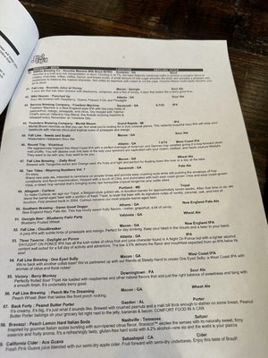 Menu photo 2 Just Tap'd Macon, GA Menu photo 2 Just Tap'd Macon, GA
