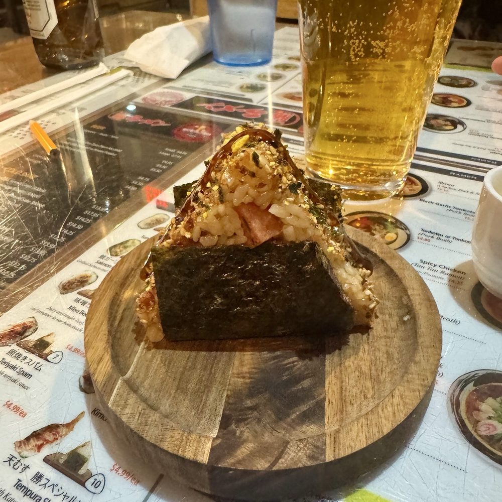 Katsu Ramen - Spam teriyaki onigiri - Ramen Near Me - Aurora, Colorado