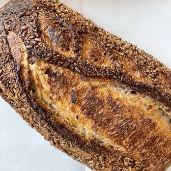 Rachel’s BakeHouse - Flaxseed sesame sunflower crust - Bakeries Near Me - La Habra, California