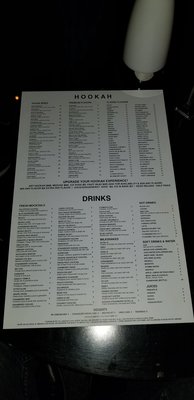 Menu photo 3 Maya Hookah Lounge Edison, NJ