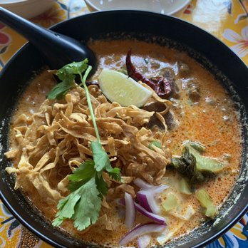 Pintoh Thai - Khao Soi with beef - Thai Near Me - Oakland, California Pintoh Thai - Khao Soi with beef - Thai Near Me - Oakland, California