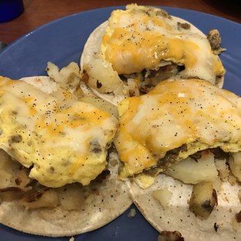 Sam's No 3 - Bkfst chorizo tacos - Breakfast & Brunch Near Me - Denver, Colorado Sam's No 3 - Bkfst chorizo tacos - Breakfast & Brunch Near Me - Denver, Colorado