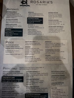 Menu photo 6 Rosaria's on Third Street Perrysburg, OH Menu photo 6 Rosaria's on Third Street Perrysburg, OH