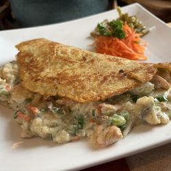 Gaude Stuv - Pfannkuchen mit Fisch- & Gemüsefüllung (Saulecker)