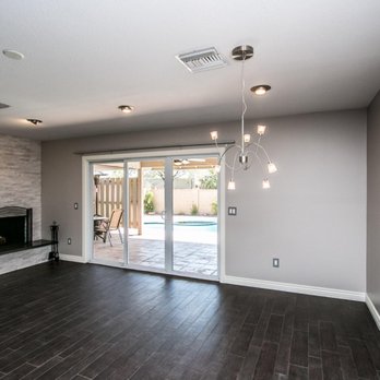 M2 Enterprise - The completed fireplace in our house (left). - Tiling Near Me - Scottsdale, Arizona
