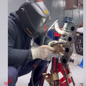 Precision auto service and repair - repairing a damaged exhaust turbo manifold - Auto Repair Near Me - Nanuet, New York Precision auto service and repair - repairing a damaged exhaust turbo manifold - Auto Repair Near Me - Nanuet, New York