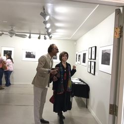 Remarque New Grounds Print Workshop & Gallery - Lihie Taymor at her opening reception