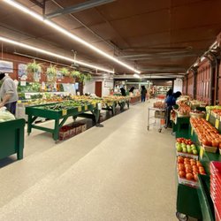 Simmons Farmers Market - Produce inside the store