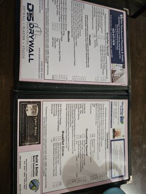 Menu photo 2 Pennyman's Diner Johnson City, TN Menu photo 2 Pennyman's Diner Johnson City, TN