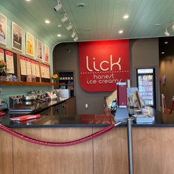 Inside store