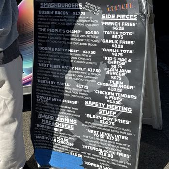 Culture - Menu - Food Trucks Near Me - Santa Maria, California Culture - Menu - Food Trucks Near Me - Santa Maria, California