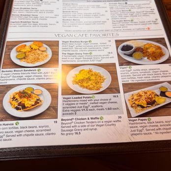 Seven Mile Cafe - Menu with just some of the vegan options - Breakfast & Brunch Near Me - Mesquite, Texas Seven Mile Cafe - Menu with just some of the vegan options - Breakfast & Brunch Near Me - Mesquite, Texas