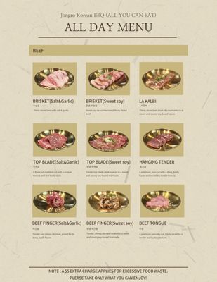 Menu photo 5 Jongro Toronto, ON
