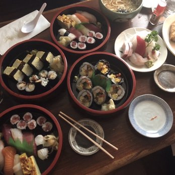 Sagami - 2 Sushi A Dinners - Sashimi Appetizer - Futomaki/Spider Rolls - Tamago - Udon - Cooked Yellowtail - Japanese Near Me - Collingswood, New Jersey Sagami - 2 Sushi A Dinners - Sashimi Appetizer - Futomaki/Spider Rolls - Tamago - Udon - Cooked Yellowtail - Japanese Near Me - Collingswood, New Jersey