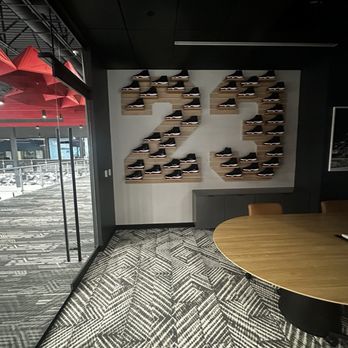 23XI Racing - Michael Jordan Shoe Display - Racing Experience Near Me - Huntersville, North Carolina 23XI Racing - Michael Jordan Shoe Display - Racing Experience Near Me - Huntersville, North Carolina