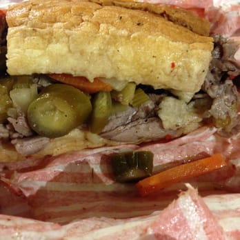 Buona - Italian Beef dipped with hot...mmmmmm - Pizza Near Me - Hillside, Illinois