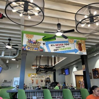 The Toasted Yolk Cafe - Bar area near entrance - Breakfast & Brunch Near Me - Biloxi, Mississippi The Toasted Yolk Cafe - Bar area near entrance - Breakfast & Brunch Near Me - Biloxi, Mississippi