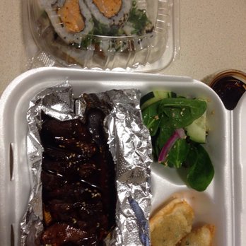 Rock Wrap & Roll - Beef Teriyaki Lunch Bento - Thai Near Me - Chicago, Illinois