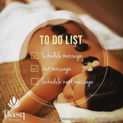 Basq Massage - Prioritize self care